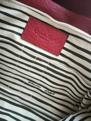 Bolso Calvin Klein Piel y Lona