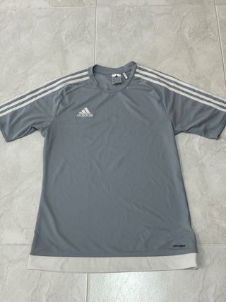 Camiseta Adidas Mujer Gris