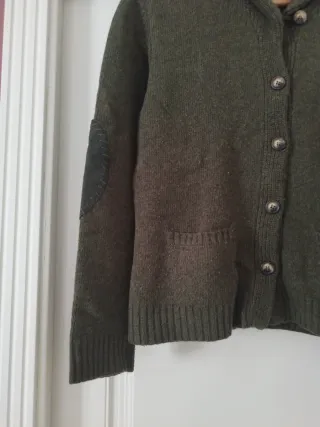 Cárdigan Genfins Verde Oliva