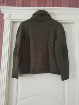 Cárdigan Genfins Verde Oliva