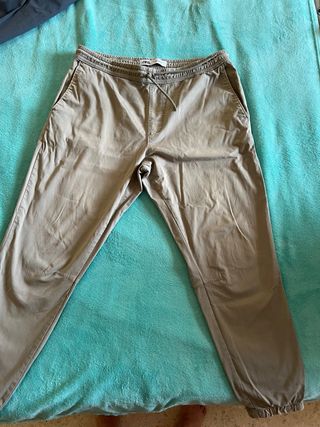 Pantalón Zara Hombre Talla XL Verde Oliva