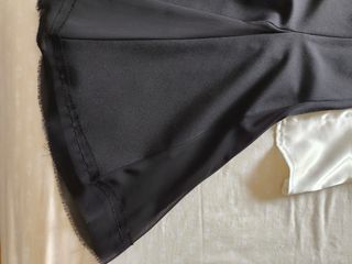 Conjunto falda y blusa blanco y negro