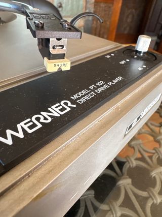 Tocadiscos Werner PT102