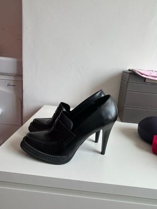 Décolleté tacco nero donna misura 40