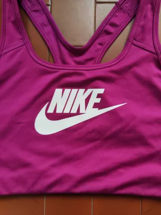 Nike Reggiseno sportivo Swoosh Futura taglia XL