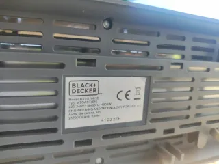 Tostadora Black+Decker