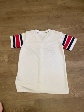 Camiseta Béisbol Fila Blanca 