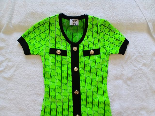 Vestido Tatu verde talla S