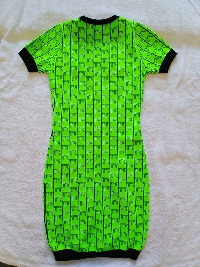 Vestido Tatu verde talla S