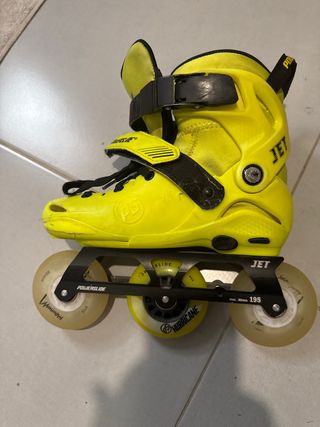 Patines en línea Powerslide Jet Amarillos