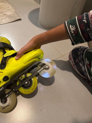 Patines en línea Powerslide Jet Amarillos