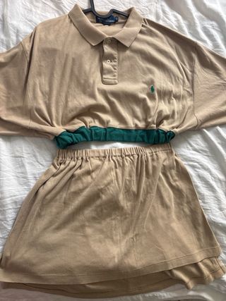 Polo Ralph Lauren Tuta Beige Talla M