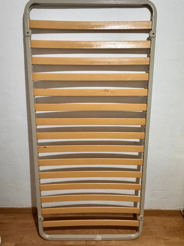 Somier Pikolín cama 90 madera y metal