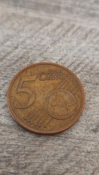 moneda 5 céntimos 1999 Marianne Fabianne Courtiade