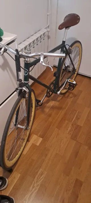 Bicicleta Fixie Verde