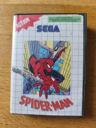 Videojuego Spiderman SEGA Master System II