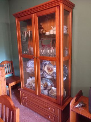 Conjunto Muebles Comedor Madera (6 piezas)