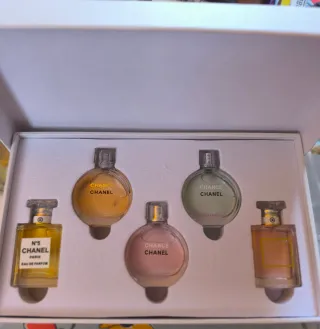Set 5 Mini Perfumes Chanel N°5 Chance