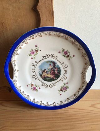 Bandeja porcelana francesa 26 cm