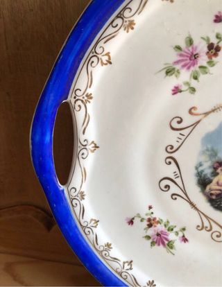 Bandeja porcelana francesa 26 cm