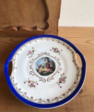 Bandeja porcelana francesa 26 cm