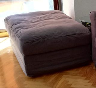 Reposapiés Ikea Gronlid Gris oscuro