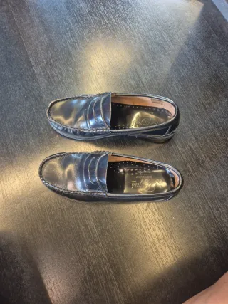 Mocasines Tizian niño talla 34 negro