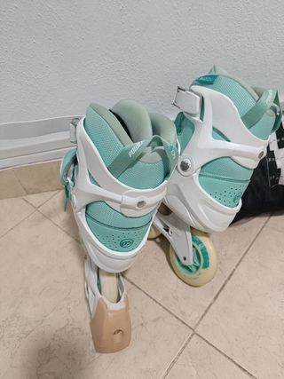 Patines en línea RADON color turquesa