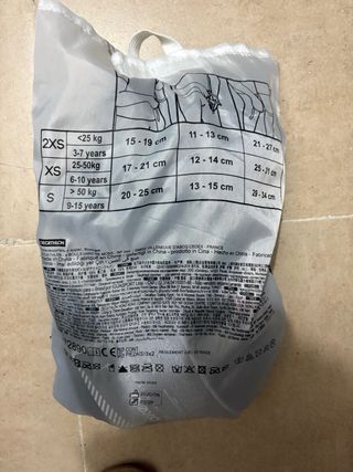 Protecciones Oxelo Niño 2XS (3-7 años)