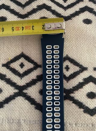 Correa de reloj azul