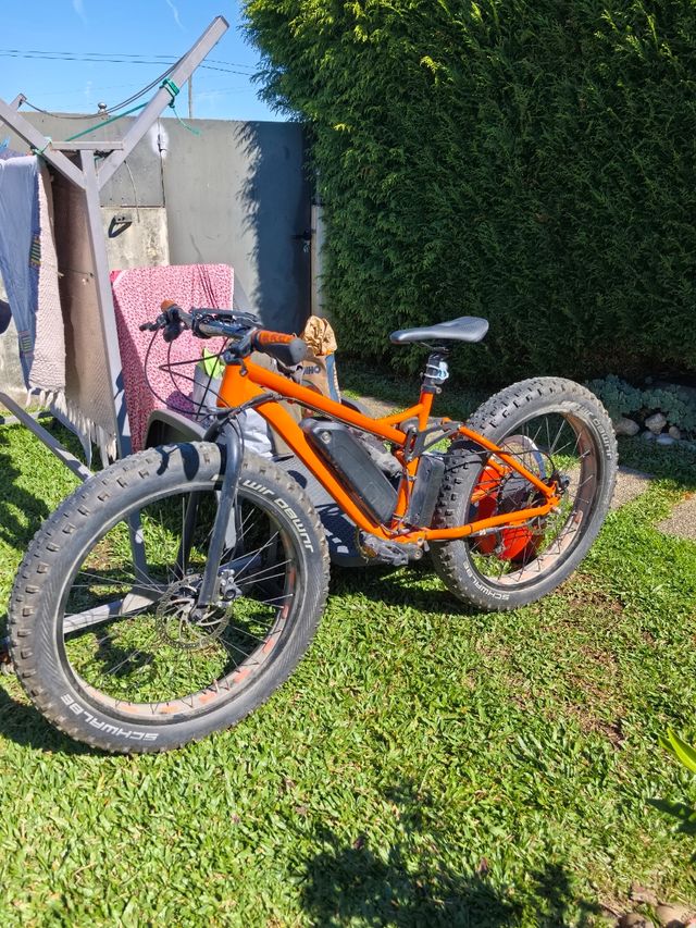 Bicicleta Elétrica Fat Bike Quadro S