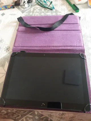 Tablet bq M10 Negra y Morada