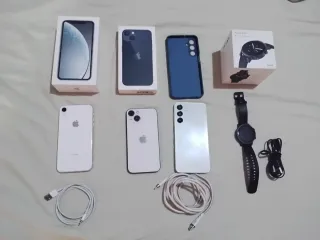 iPhone 13 y XR, Samsung y Reloj