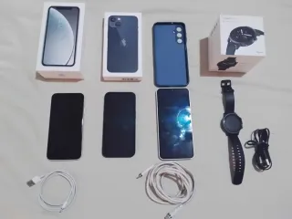 iPhone 13 y XR, Samsung y Reloj