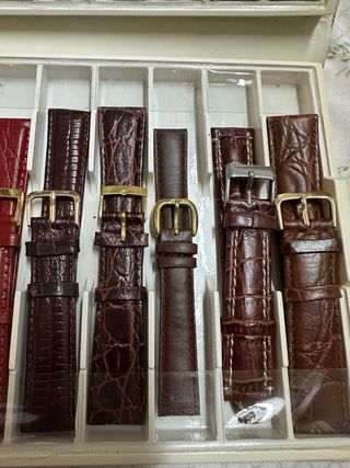 Correas de cuero para reloj
