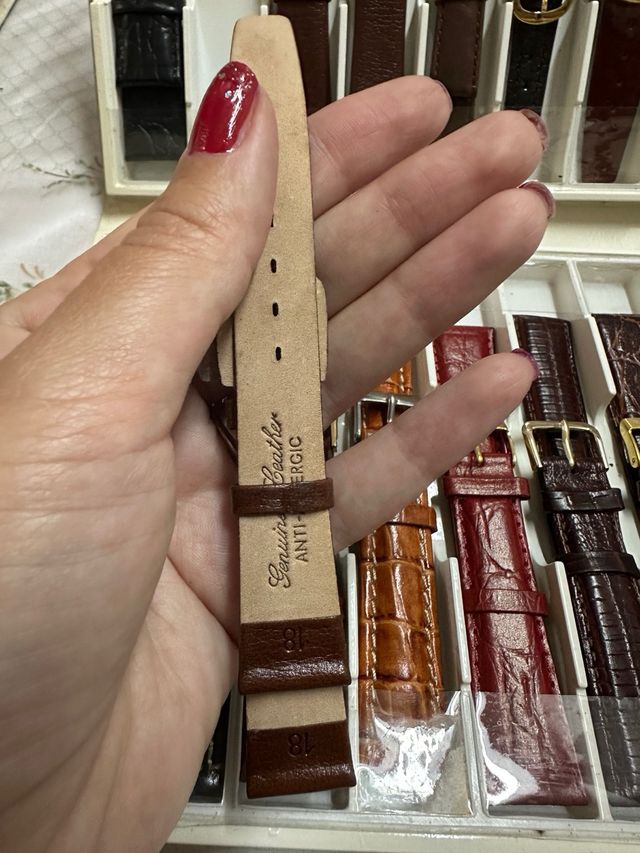 Correas de cuero para reloj