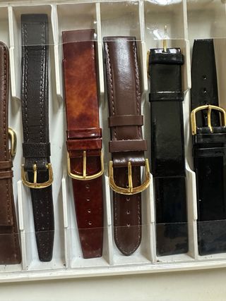 Correas de cuero para reloj