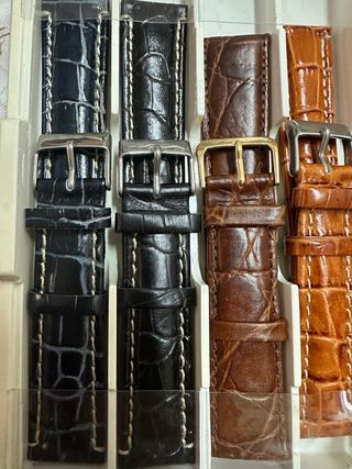Correas de cuero para reloj