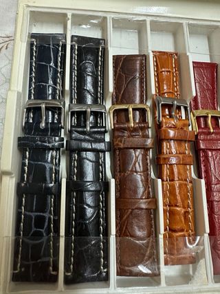 Correas de cuero para reloj