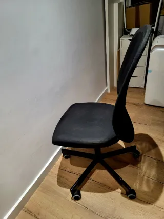 Silla de escritorio negra