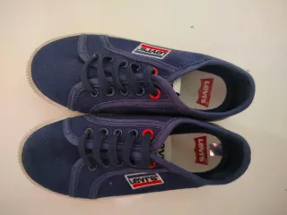 Zapatillas Levi's Azul Lona Talla 29
