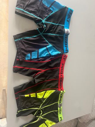 3 Mallas Cortas Gym/Ciclo
tallan muy pequeñas