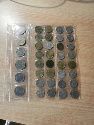 5 Lotes de  monedas antiguas