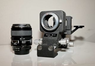 Lente Nikon 60mm 2.8 Macro + PB5 + PS4