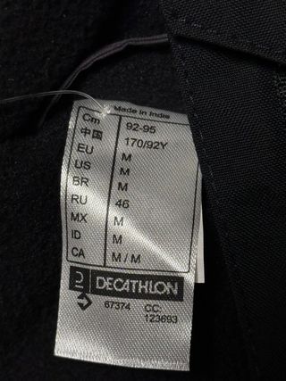 Anorak Mujer Montaña/Nieve Quechua Negro