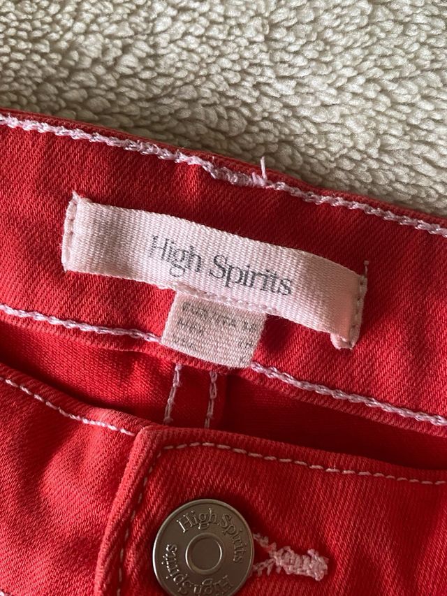 Pantalones High Spirits Rojos
