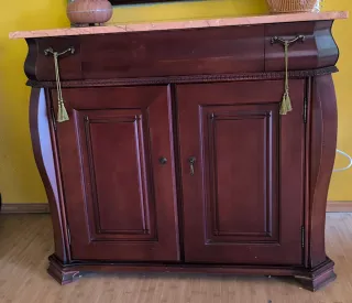 Mueble recibidor con espejo