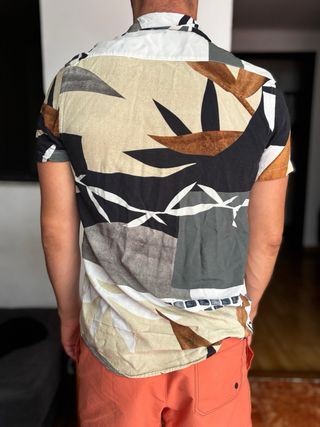 Camisa Zara H. Manga Corta Talla M - Regular Fit
