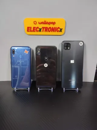 Samsung A22, Motorola ONE e Samsung A20e