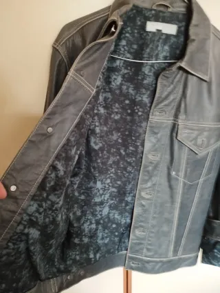 Giubbotto pelle ICEBERG vintage,vera pelle